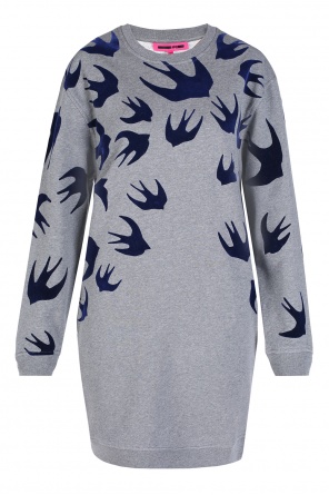 Patterned sweatshirt dress, zdjęcie 1 Patterned sweatshirt dress od McQ Alexander McQueen